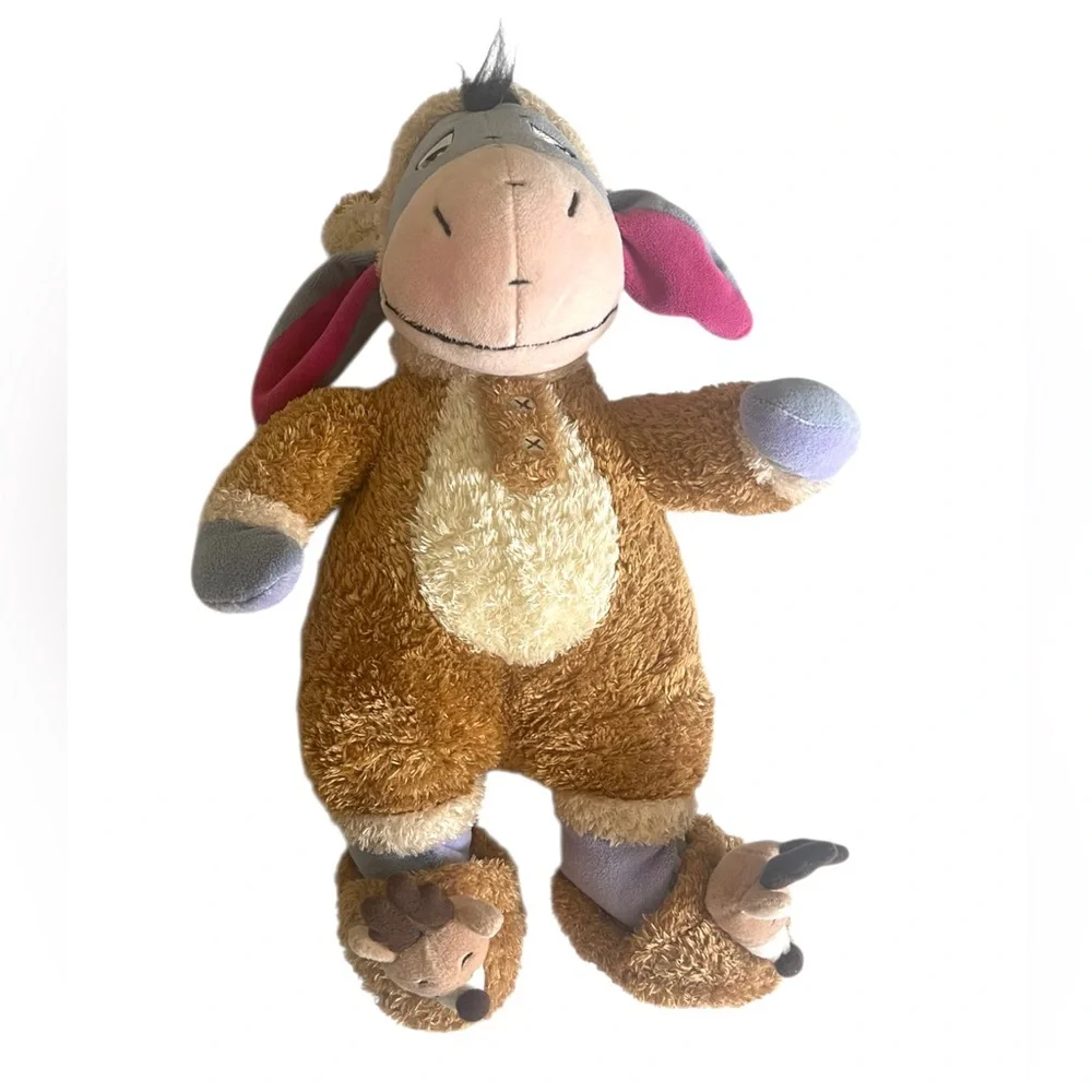 Winnie the Pooh EEYORE Reindeer Sleeper Pajamas Plush Disney Store Exclusive 13